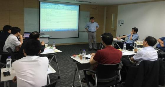 ▲ NCS항공운송분야 워크숍 사진